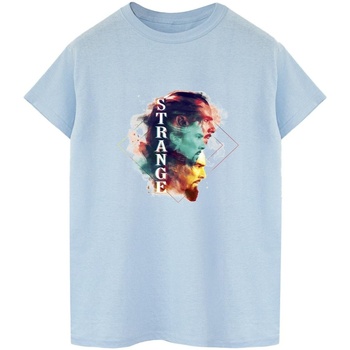 Abbigliamento Uomo T-shirts a maniche lunghe Marvel BI23133 Blu