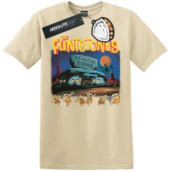 Abbigliamento Donna T-shirts a maniche lunghe The Flintstones Champions Of Bedrock Bowl Multicolore