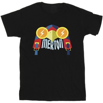 Abbigliamento Uomo T-shirts a maniche lunghe Dc Comics DC League Of Super-Pets Merton Nero