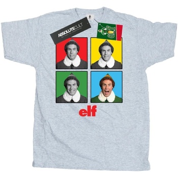 Abbigliamento Uomo T-shirts a maniche lunghe Elf Four Faces Grigio