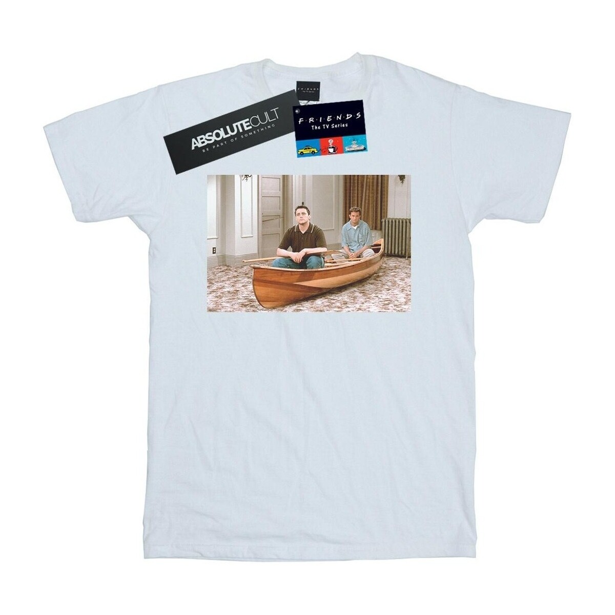 Abbigliamento Donna T-shirts a maniche lunghe Friends Boat Photo Bianco