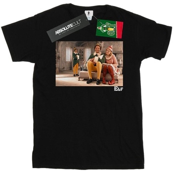 Abbigliamento Uomo T-shirts a maniche lunghe Elf Family Nero
