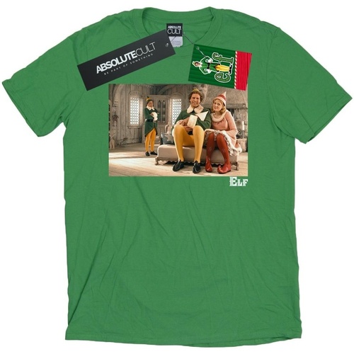 Abbigliamento Uomo T-shirts a maniche lunghe Elf Family Verde