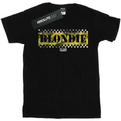 Abbigliamento Uomo T-shirts a maniche lunghe Blondie Taxi 74 Nero