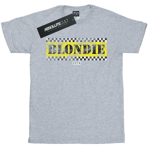 Abbigliamento Uomo T-shirts a maniche lunghe Blondie Taxi 74 Grigio