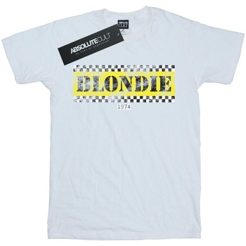 Abbigliamento Uomo T-shirts a maniche lunghe Blondie Taxi 74 Bianco