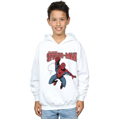 Abbigliamento Bambino Felpe Marvel Spider-Man Leap Bianco