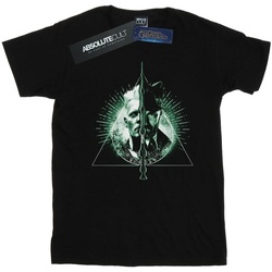 Abbigliamento Uomo T-shirts a maniche lunghe Fantastic Beasts Dumbledore Vs Grindelwald Nero
