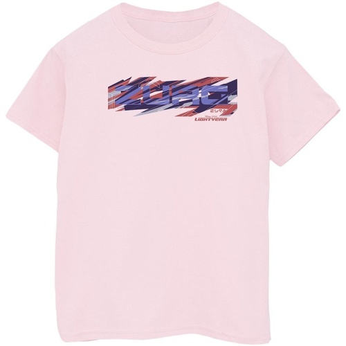 Abbigliamento Bambino T-shirt maniche corte Disney Lightyear Zurg Graphic Title Rosso