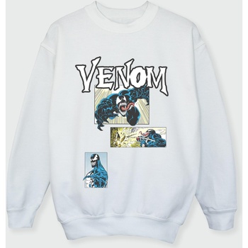 Abbigliamento Bambino Felpe Marvel Comics Venom Comic Strip Bianco