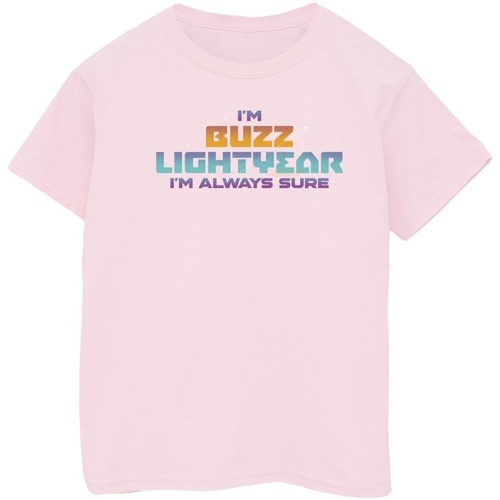 Abbigliamento Bambino T-shirt maniche corte Disney Lightyear Always Sure Text Rosso