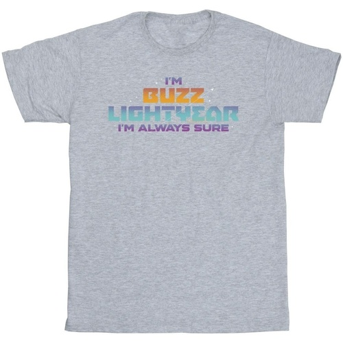 Abbigliamento Bambino T-shirt maniche corte Disney Lightyear Always Sure Text Grigio
