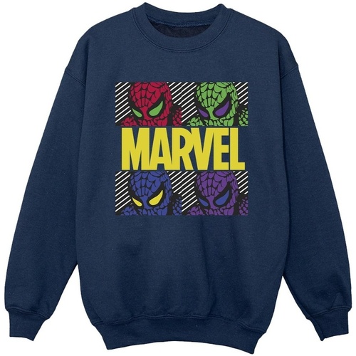 Abbigliamento Bambino Felpe Marvel Spider-Man Pop Art Blu