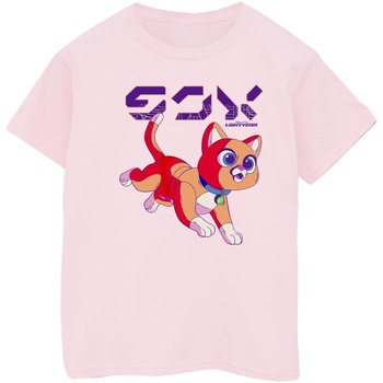 Abbigliamento Bambino T-shirt maniche corte Disney Lightyear Sox Digital Cute Rosso