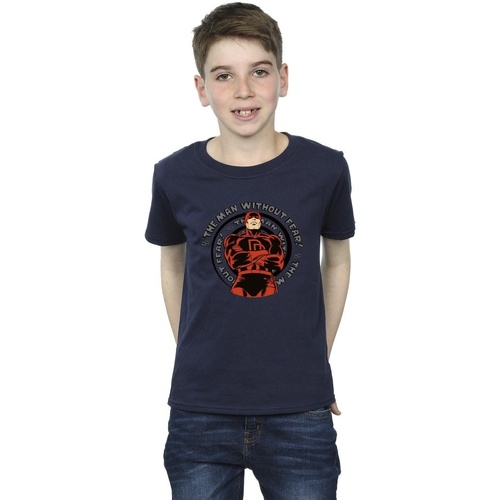 Abbigliamento Bambino T-shirt & Polo Marvel Comics Daredevil Spiral Blu