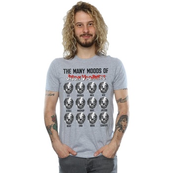 Abbigliamento Uomo T-shirts a maniche lunghe Friday 13Th The Many Moods Of Jason Voorhees Grigio
