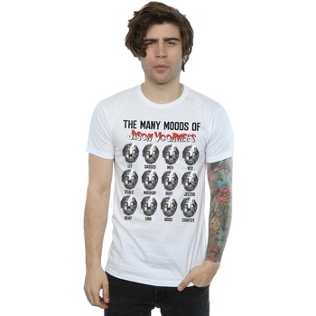 Abbigliamento Uomo T-shirts a maniche lunghe Friday 13Th The Many Moods Of Jason Voorhees Bianco