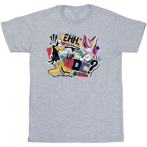 Abbigliamento Bambina T-shirts a maniche lunghe Dessins Animés What's Up Doc Pop Art Grigio