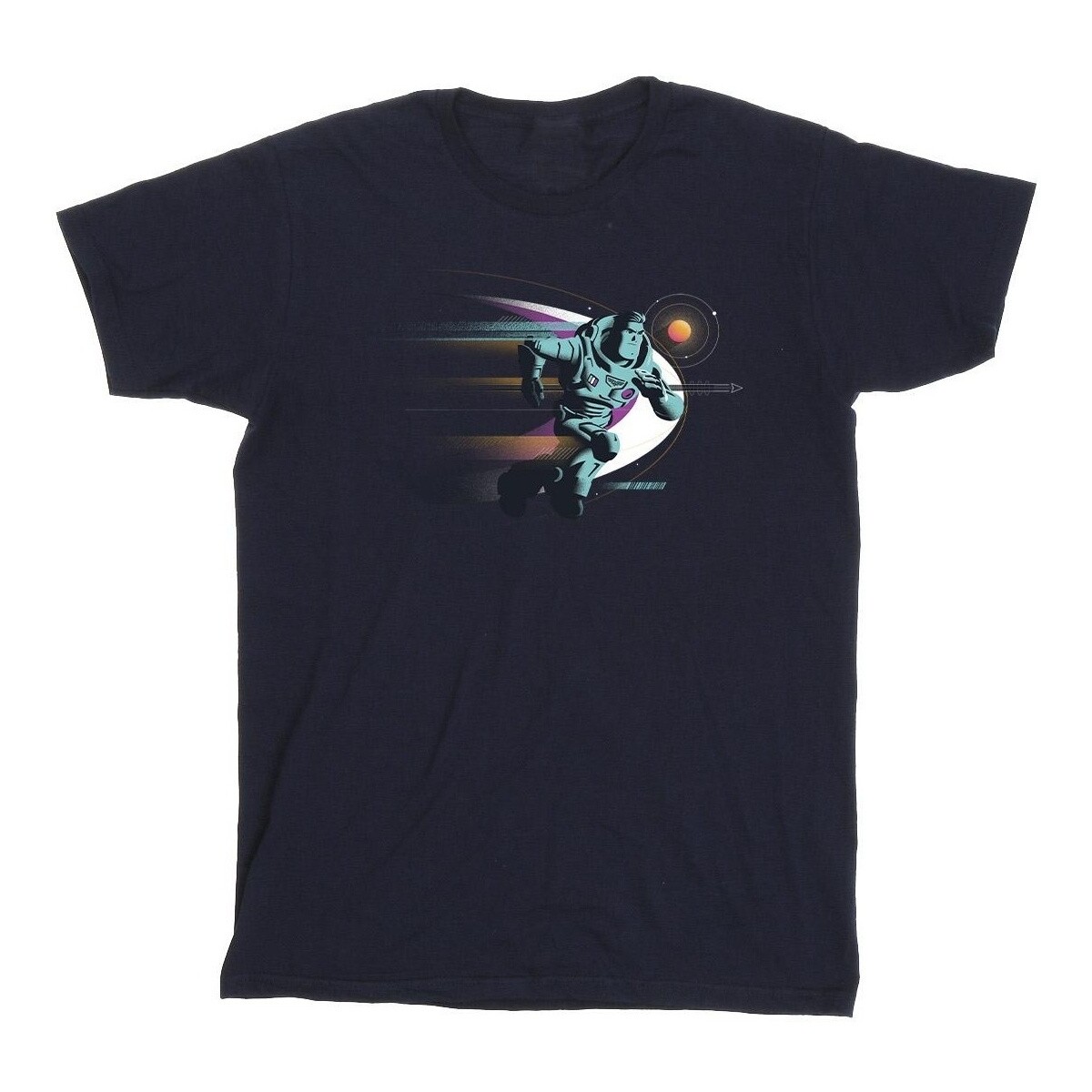 Abbigliamento Bambina T-shirts a maniche lunghe Disney Lightyear Running Buzz Blu