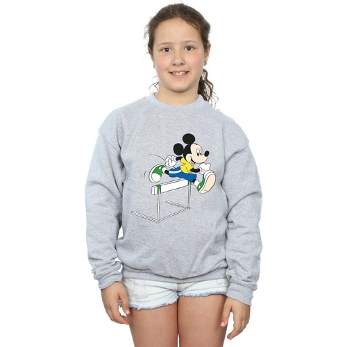 Abbigliamento Bambina Felpe Disney Mickey Mouse Hurdles Grigio