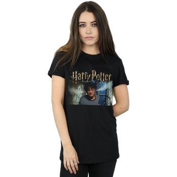 Abbigliamento Donna T-shirts a maniche lunghe Harry Potter Steam Ears Nero