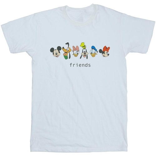 Abbigliamento Bambino T-shirt maniche corte Disney Mickey Mouse And Friends Bianco