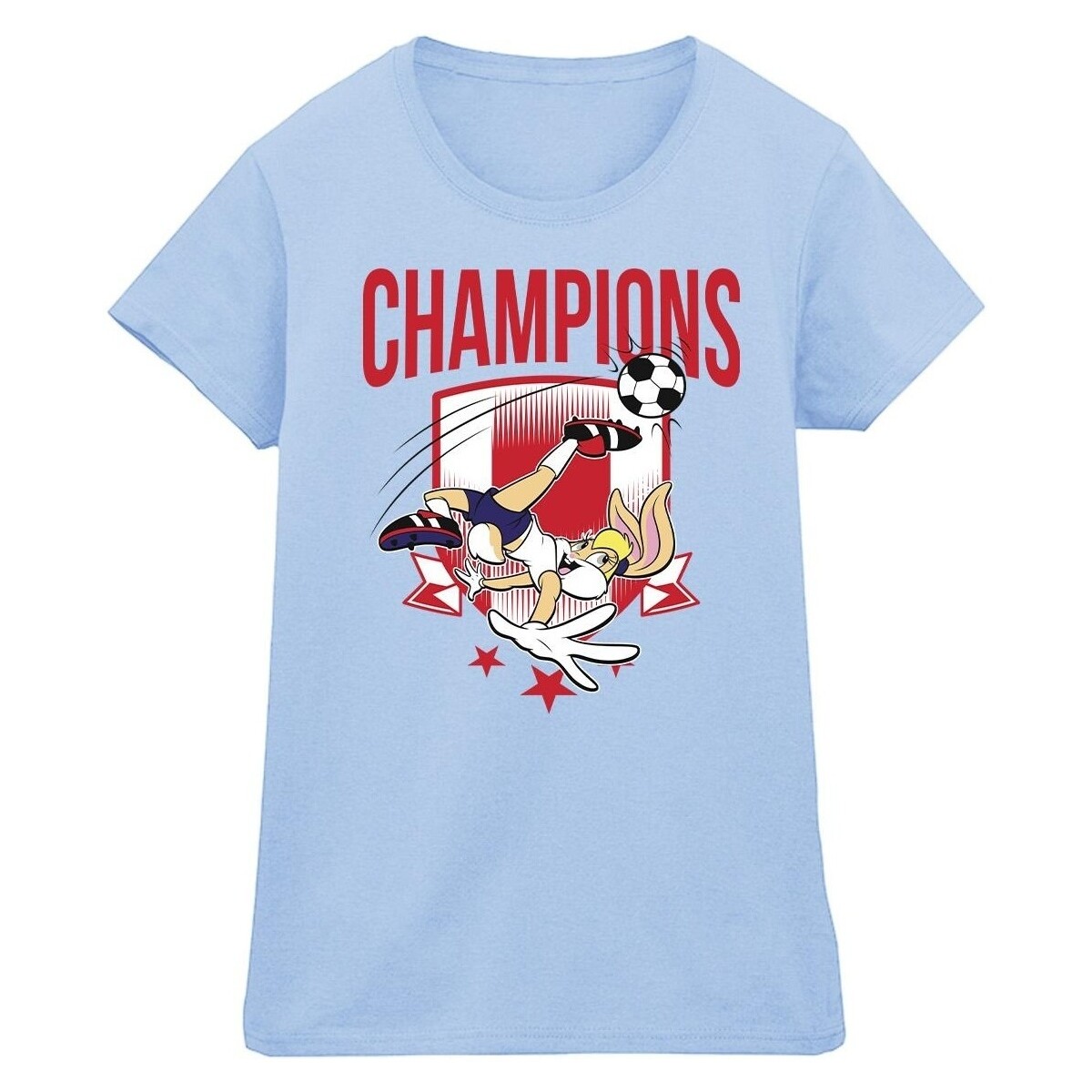 Abbigliamento Donna T-shirts a maniche lunghe Dessins Animés Lola Football Champions Blu