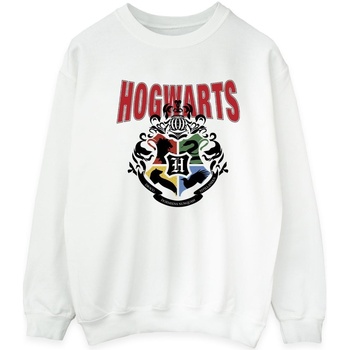 Abbigliamento Uomo Felpe Harry Potter Hogwarts Emblem Bianco