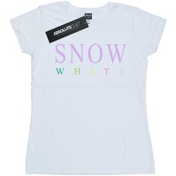 Abbigliamento Donna T-shirts a maniche lunghe Disney Snow White Graphic Bianco