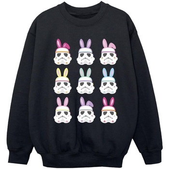 Abbigliamento Bambina Felpe Disney Stormtrooper Easter Bunnies Nero