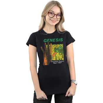Abbigliamento Donna T-shirts a maniche lunghe Genesis Invisible Touch Tour Nero