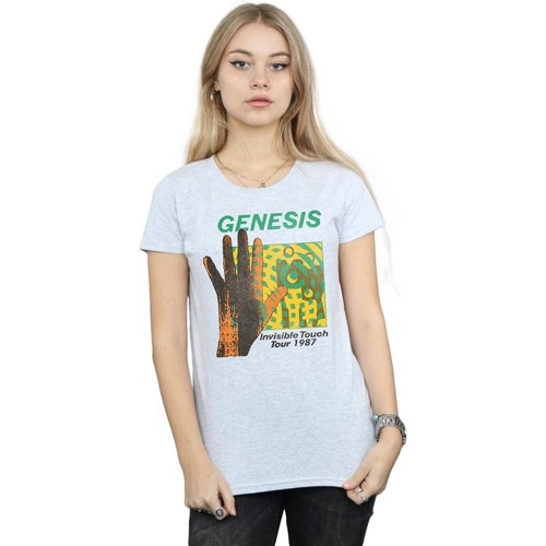 Abbigliamento Donna T-shirts a maniche lunghe Genesis Invisible Touch Tour Grigio