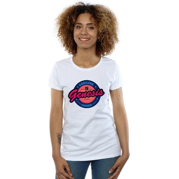 Abbigliamento Donna T-shirts a maniche lunghe Genesis Neon Logo Bianco