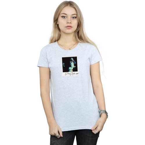 Abbigliamento Donna T-shirts a maniche lunghe Janis Joplin Memories 1970 Grigio