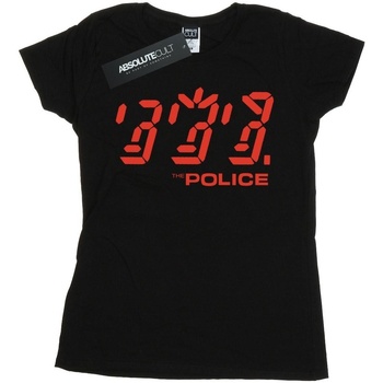 Abbigliamento Donna T-shirts a maniche lunghe The Police Ghost Icon Nero