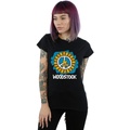 Image of T-shirts a maniche lunghe Woodstock Flower Peace
