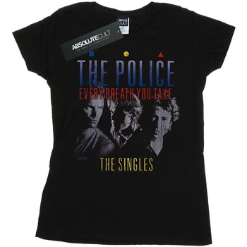 Abbigliamento Donna T-shirts a maniche lunghe The Police Every Breath You Take Nero