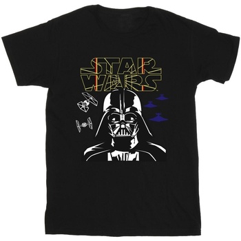 Image of T-shirts a maniche lunghe Disney Darth Vader Comp Logo