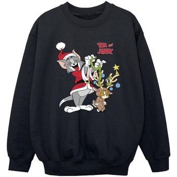 Abbigliamento Bambino Felpe Tom & Jerry Christmas Reindeer Nero