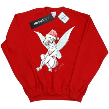 Abbigliamento Bambino Felpe Disney Tinkerbell Christmas Fairy Rosso