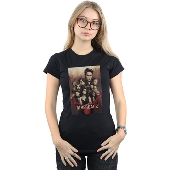 Abbigliamento Donna T-shirts a maniche lunghe Riverdale BI38214 Nero