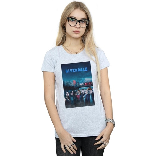 Abbigliamento Donna T-shirts a maniche lunghe Riverdale BI38225 Grigio