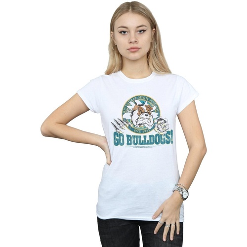 Abbigliamento Donna T-shirts a maniche lunghe Riverdale Go Bulldogs Bianco