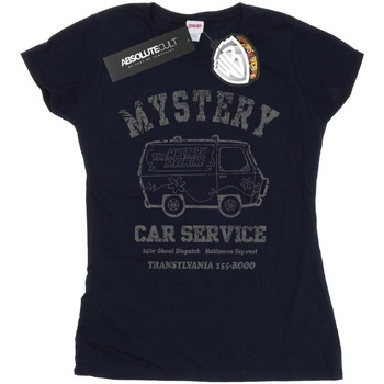 Abbigliamento Donna T-shirts a maniche lunghe Scooby Doo Mystery Car Service Blu