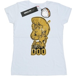 Abbigliamento Donna T-shirts a maniche lunghe Scooby Doo And Shaggy Bianco