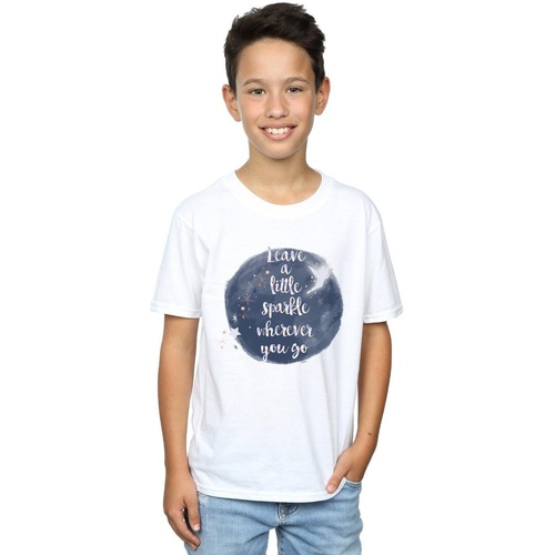 Abbigliamento Bambino T-shirt & Polo Disney Tinker Bell A Little Sparkle Bianco