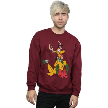 Abbigliamento Uomo Felpe Disney Pluto Christmas Reindeer Multicolore