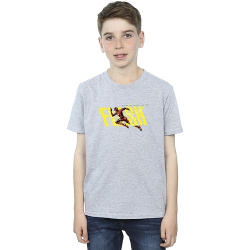 Abbigliamento Bambino T-shirt maniche corte Dc Comics The Flash Lightning Dash Grigio
