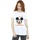 Abbigliamento Donna T-shirts a maniche lunghe Disney Mickey Mouse Jolly Christmas Glasses Bianco