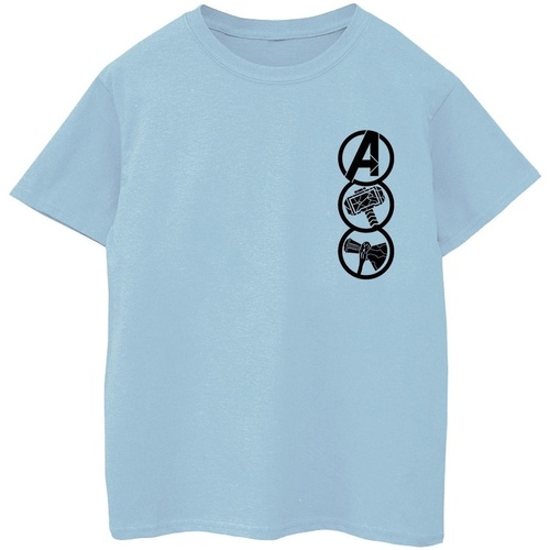 Abbigliamento Bambino T-shirt maniche corte Marvel Thor Love And Thunder Icons Blu